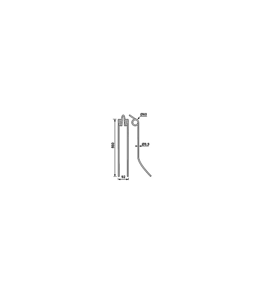 Dent ad. Andaineur Fella noire 6250306 Dent ad. Andaineur Fella noire 6250306