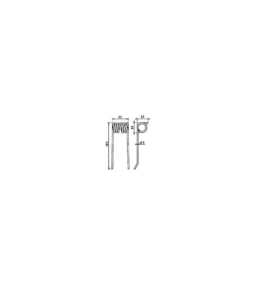 Dent Ad. Welger 12/15 3 Spires 6250950
