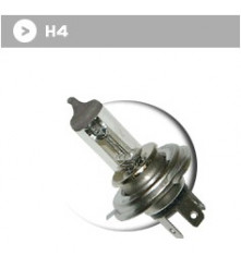 Ampoule H4 - 12 V - P43 - 60/55 W blanche