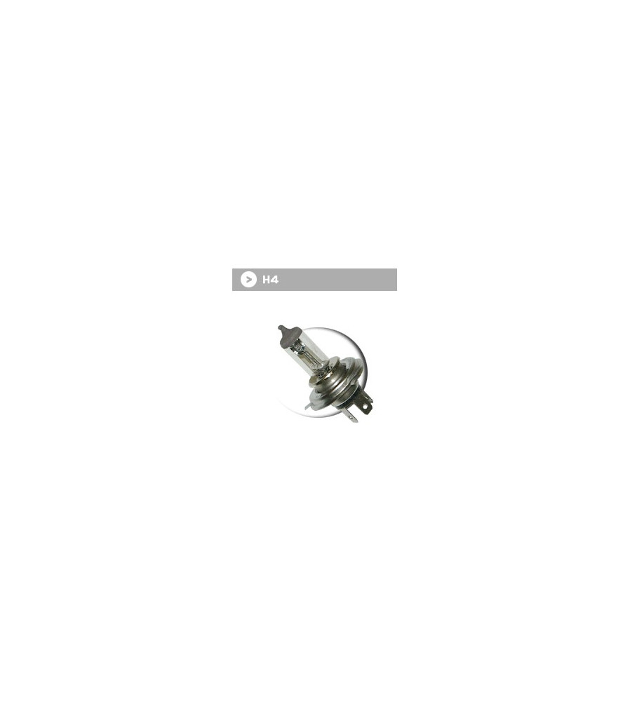 Ampoule H4 - 12 V - P43 - 60/55 W blanche
