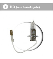 Ampoule H3 - 12 V - 55 W blanche
