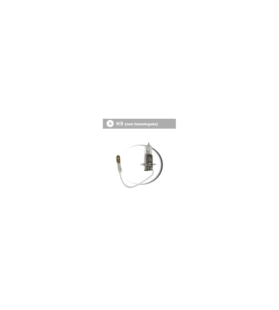 Ampoule H3 - 12 V - 55 W blanche