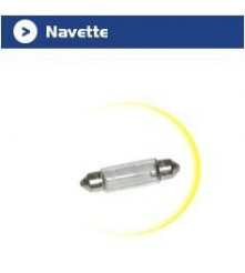 Ampoule navette - 12 V - 5 W x 10x38
