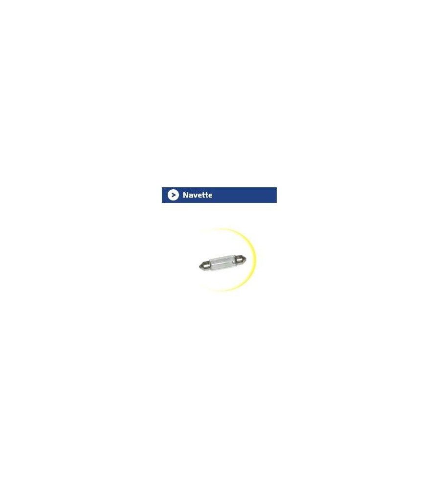 Ampoule navette - 12 V - 5 W x 10x38