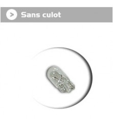 Ampoule témoin sans culot  12 V - 3 W x 10