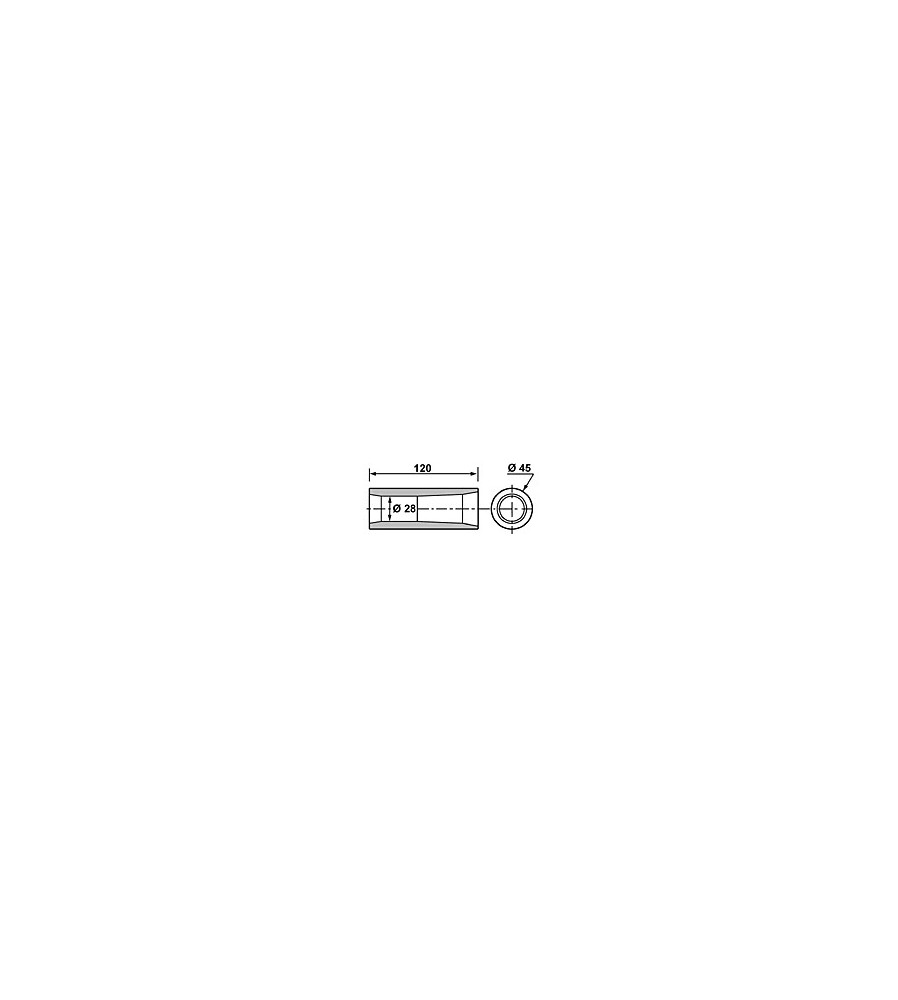 Douille de dent pour Pour 0450268 / 284