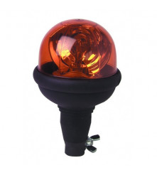 Gyrophare Saturnel orange sur tige
