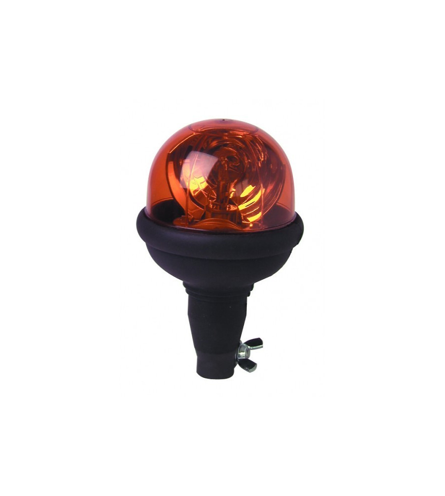 Gyrophare Saturnel orange sur tige