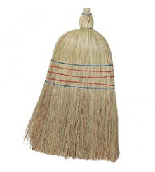 BALAI PAILLE DE RIZ 5 FILS AVEC MANCHE