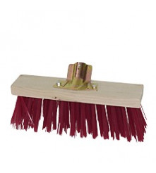 BALAI PVC ROUGE 40CM SANS MANCHE