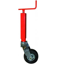 Bequille avec roue repliable pivotante 70