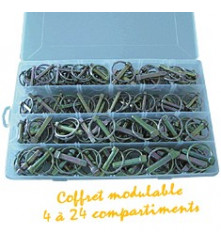 Coffret 120 goupilles clips assortiment   1135068