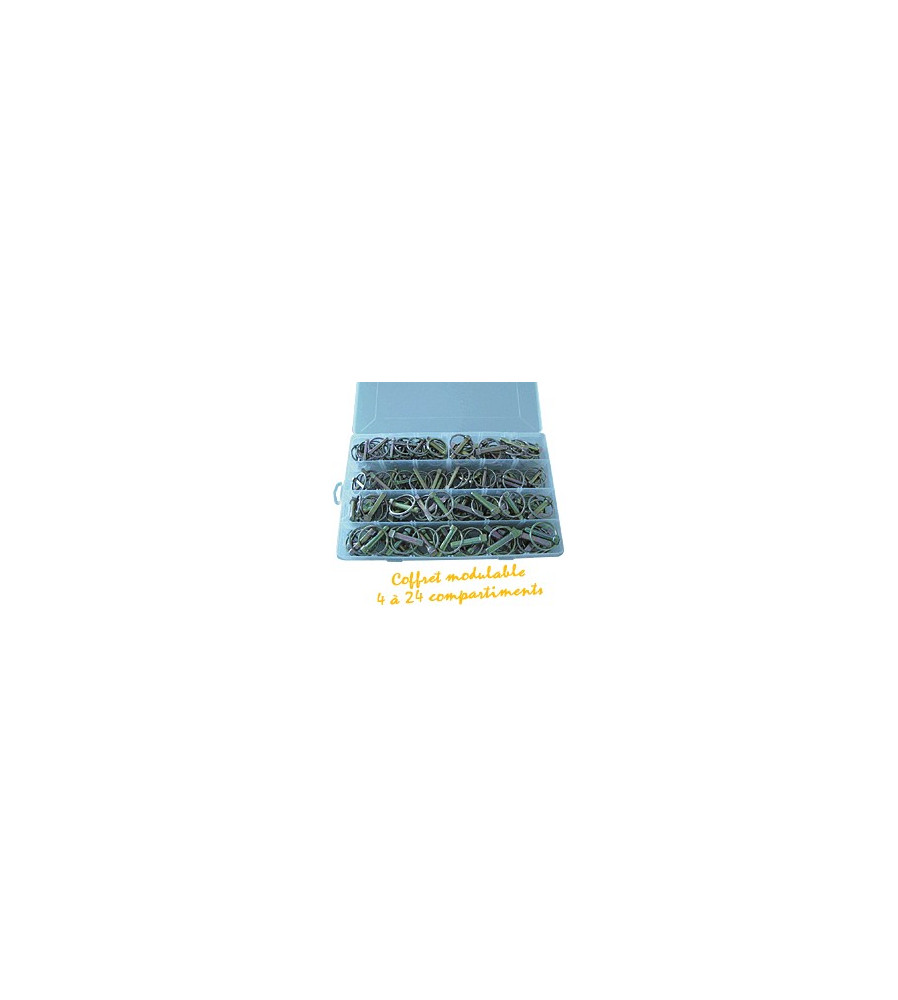 Coffret 120 goupilles clips assortiment 1135068 Coffret 120 goupilles clips assortiment 1135068